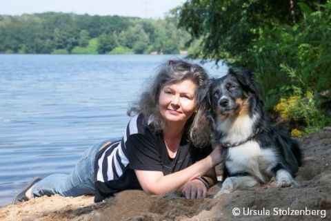 Anita Houben mit Hündin Lara / copyright: Uraula Stolzenberg